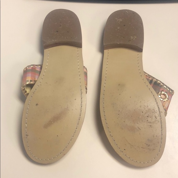 Jack Rogers Plaid Sandals - Picture 3 of 4